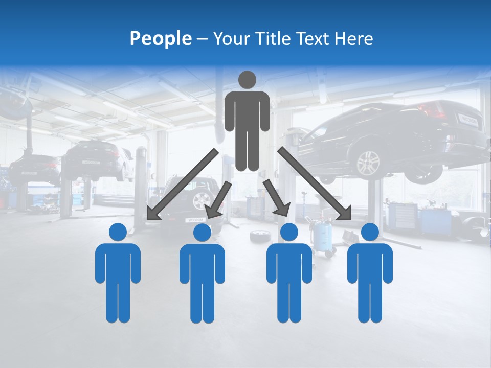 Oil Damage Maintain PowerPoint Template