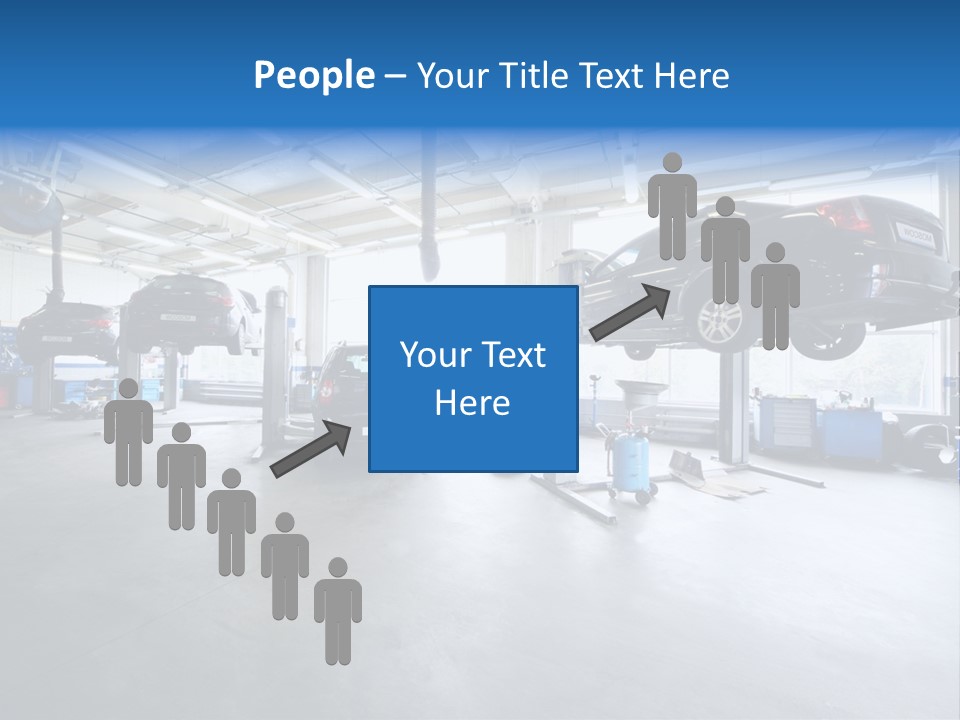 Oil Damage Maintain PowerPoint Template