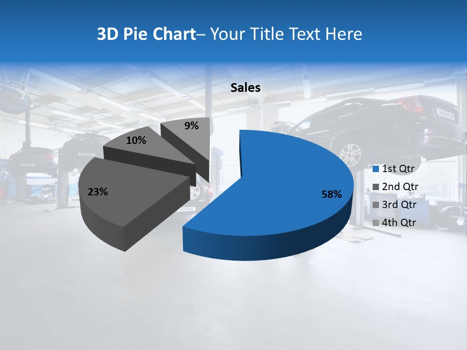 Oil Damage Maintain PowerPoint Template