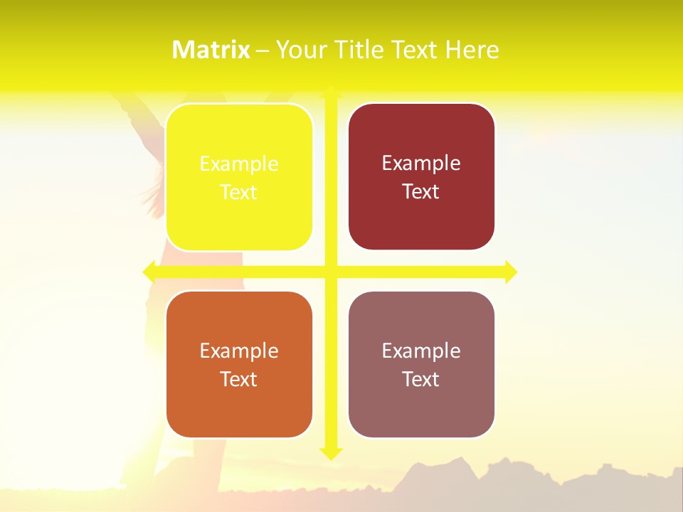 Victory Cheerful Winner PowerPoint Template