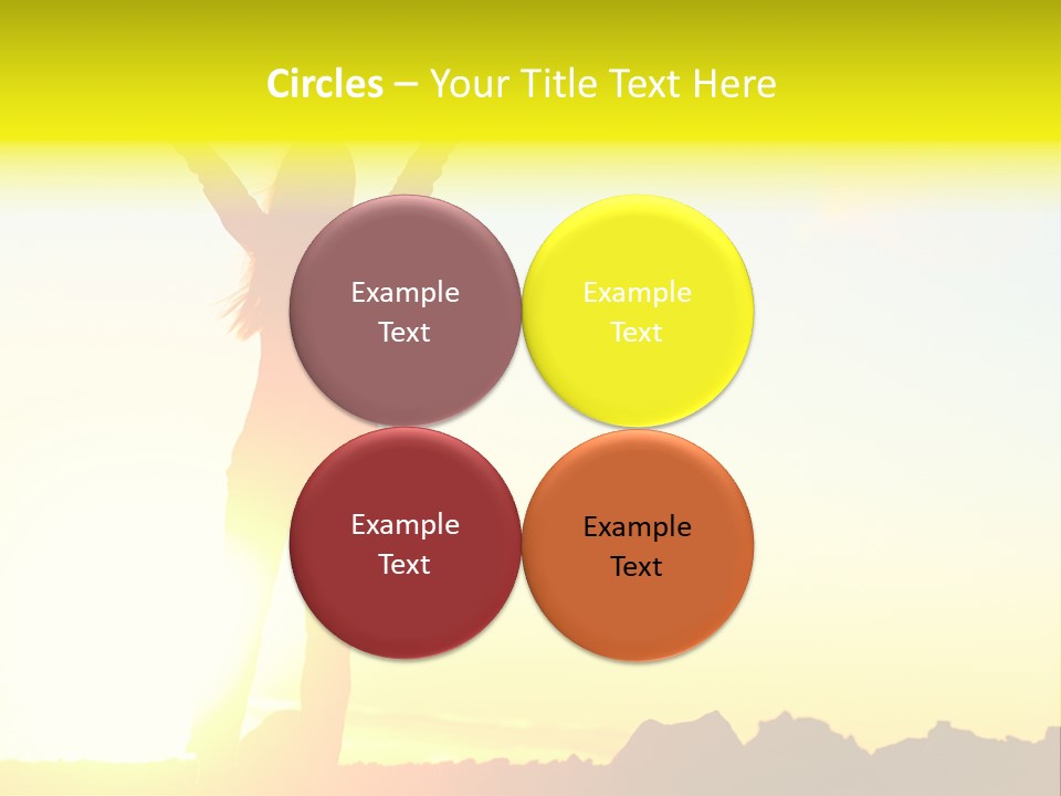 Victory Cheerful Winner PowerPoint Template