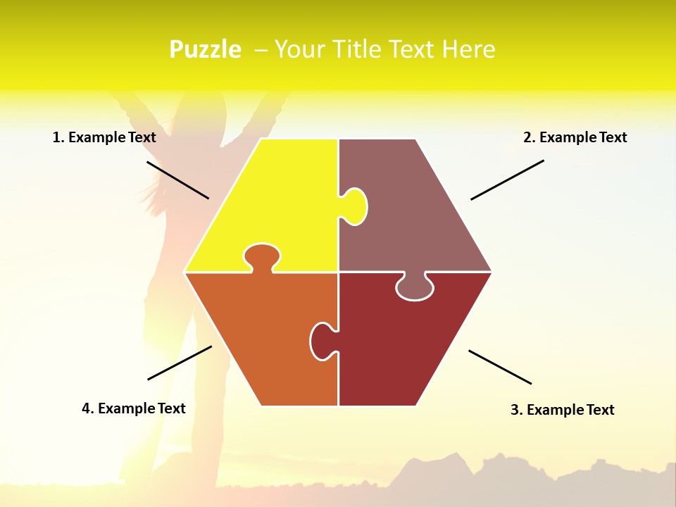 Victory Cheerful Winner PowerPoint Template