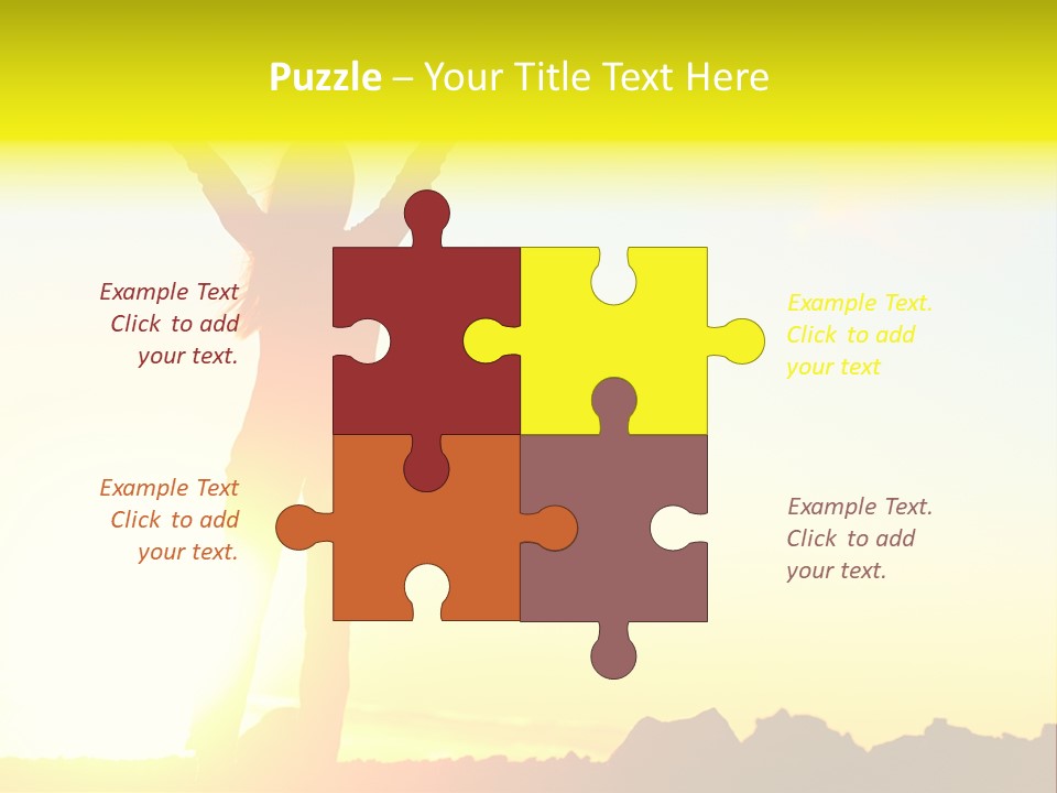 Victory Cheerful Winner PowerPoint Template