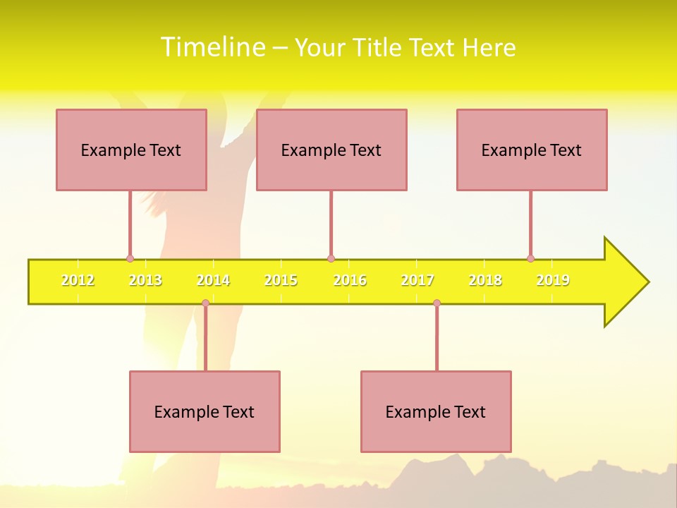 Victory Cheerful Winner PowerPoint Template