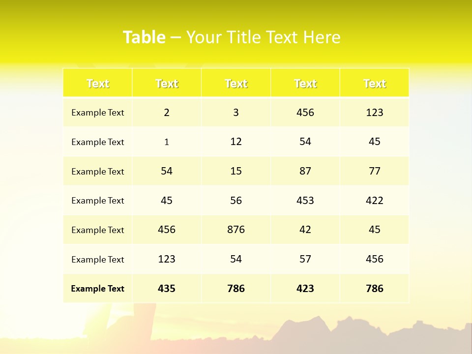 Victory Cheerful Winner PowerPoint Template