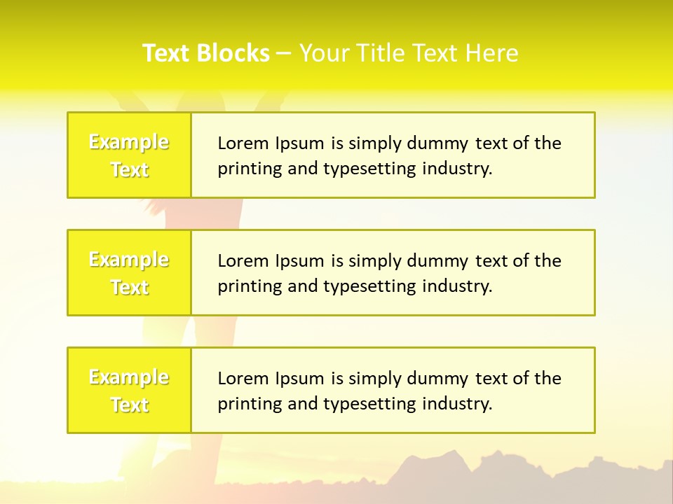 Victory Cheerful Winner PowerPoint Template
