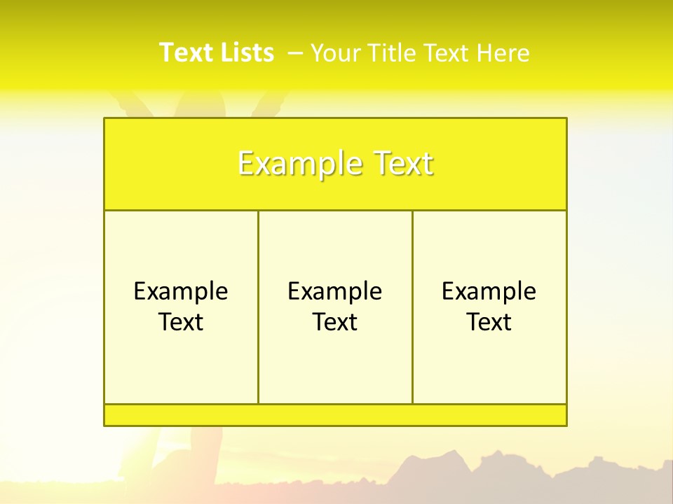 Victory Cheerful Winner PowerPoint Template