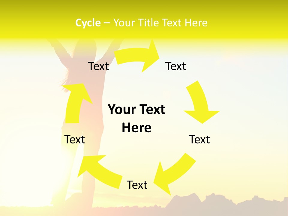 Victory Cheerful Winner PowerPoint Template