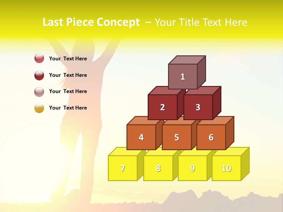 Victory Cheerful Winner PowerPoint Template