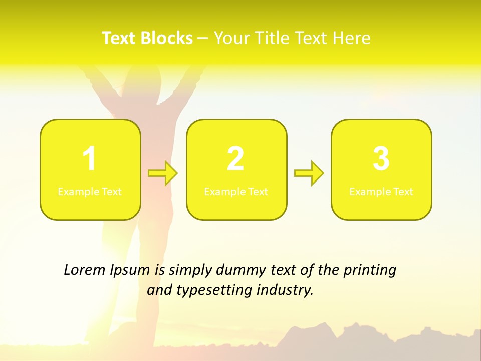 Victory Cheerful Winner PowerPoint Template