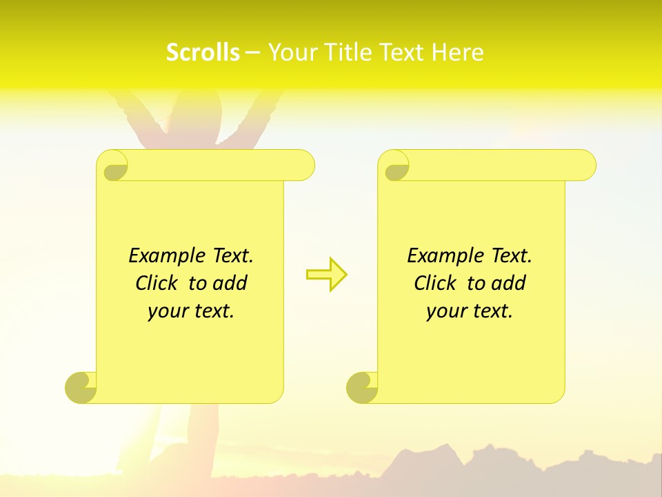 Victory Cheerful Winner PowerPoint Template