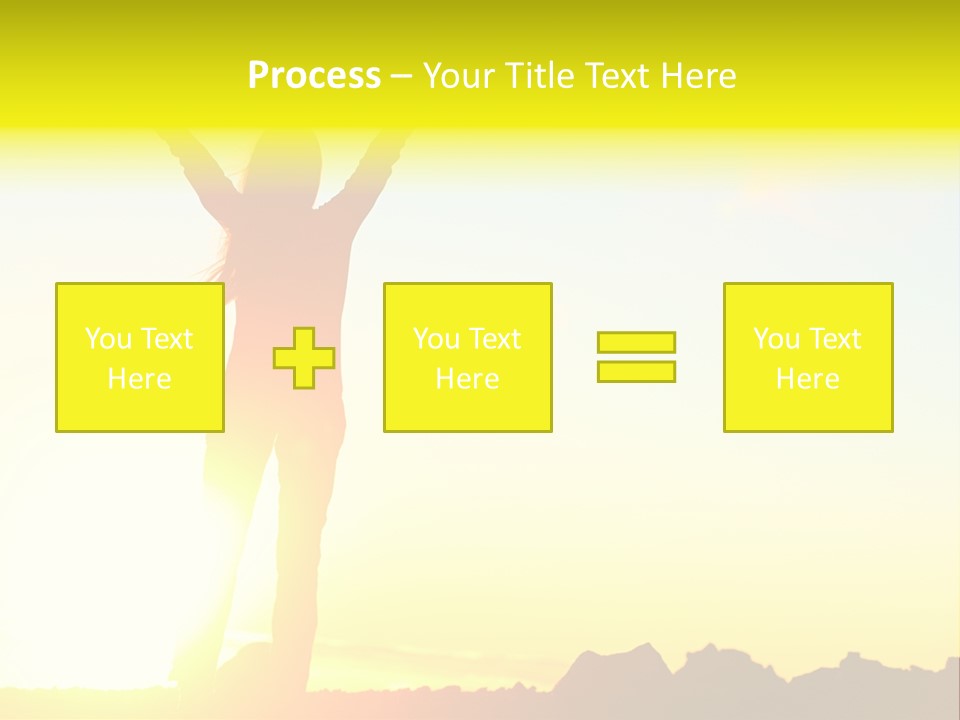 Victory Cheerful Winner PowerPoint Template