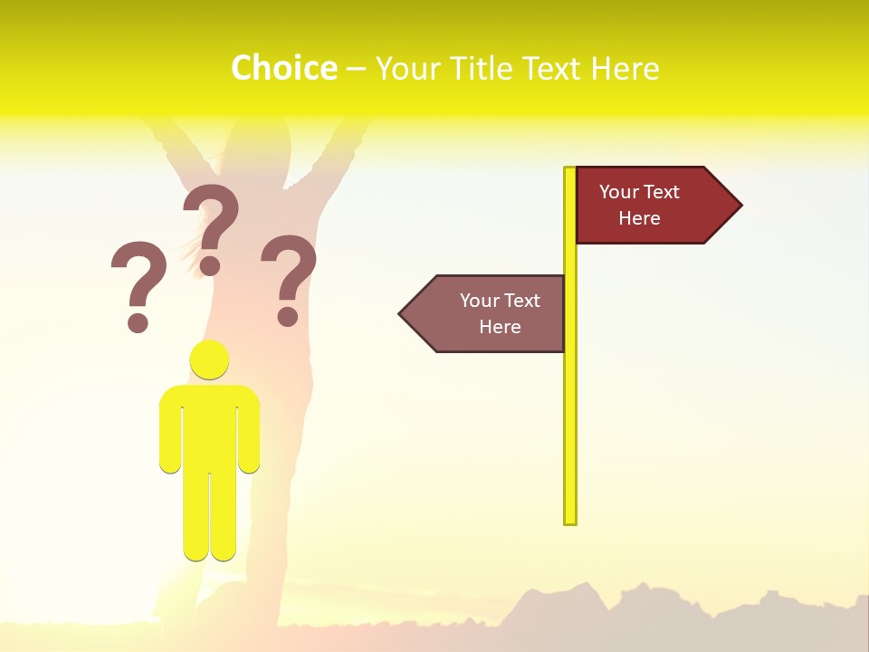 Victory Cheerful Winner PowerPoint Template