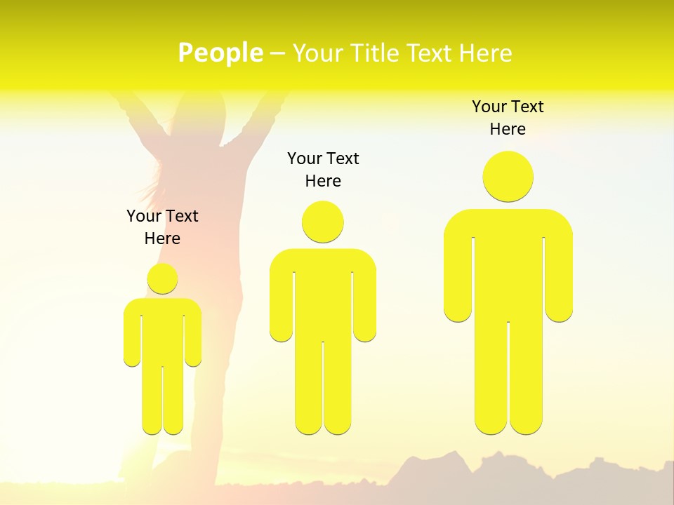 Victory Cheerful Winner PowerPoint Template