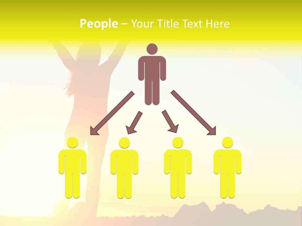 Victory Cheerful Winner PowerPoint Template