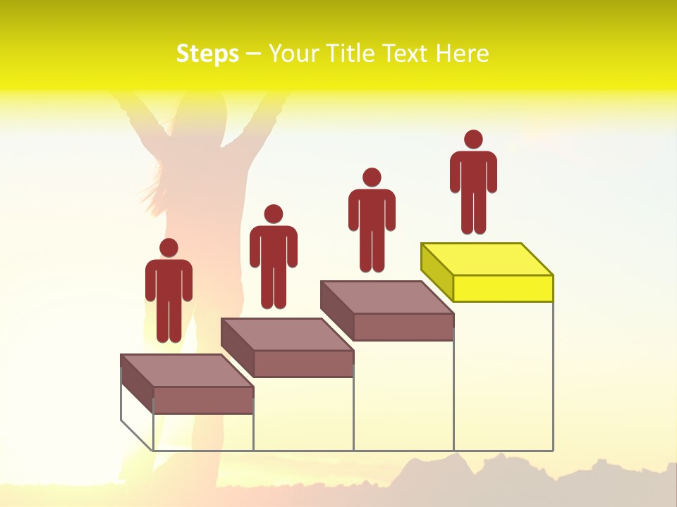 Victory Cheerful Winner PowerPoint Template