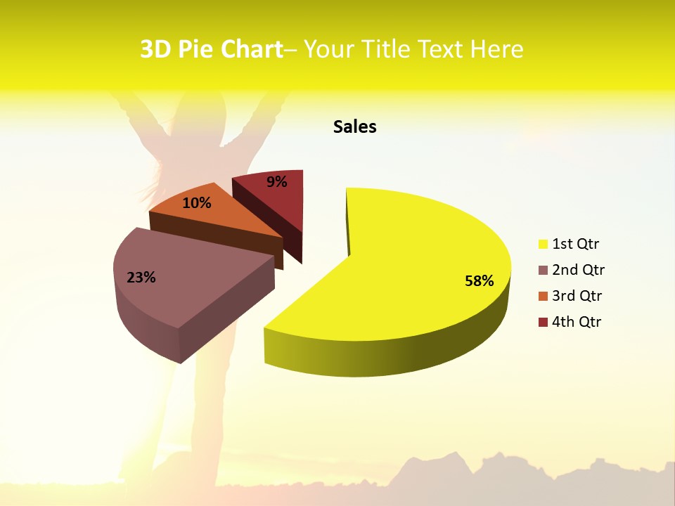 Victory Cheerful Winner PowerPoint Template