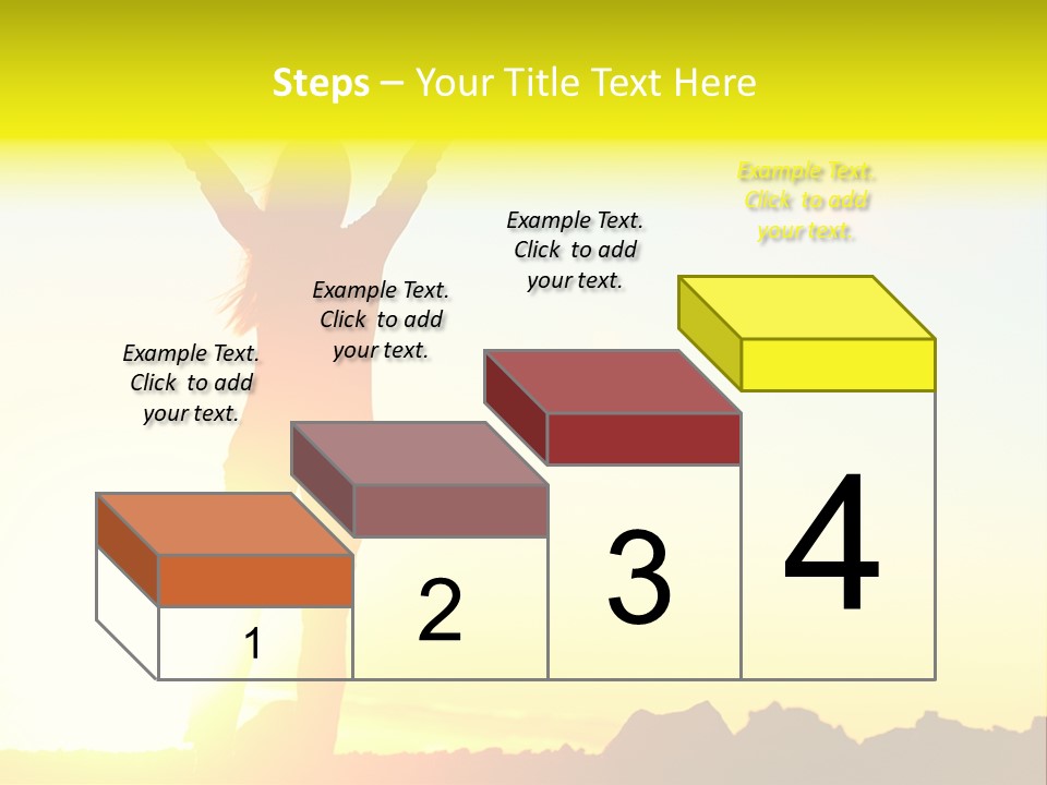 Victory Cheerful Winner PowerPoint Template