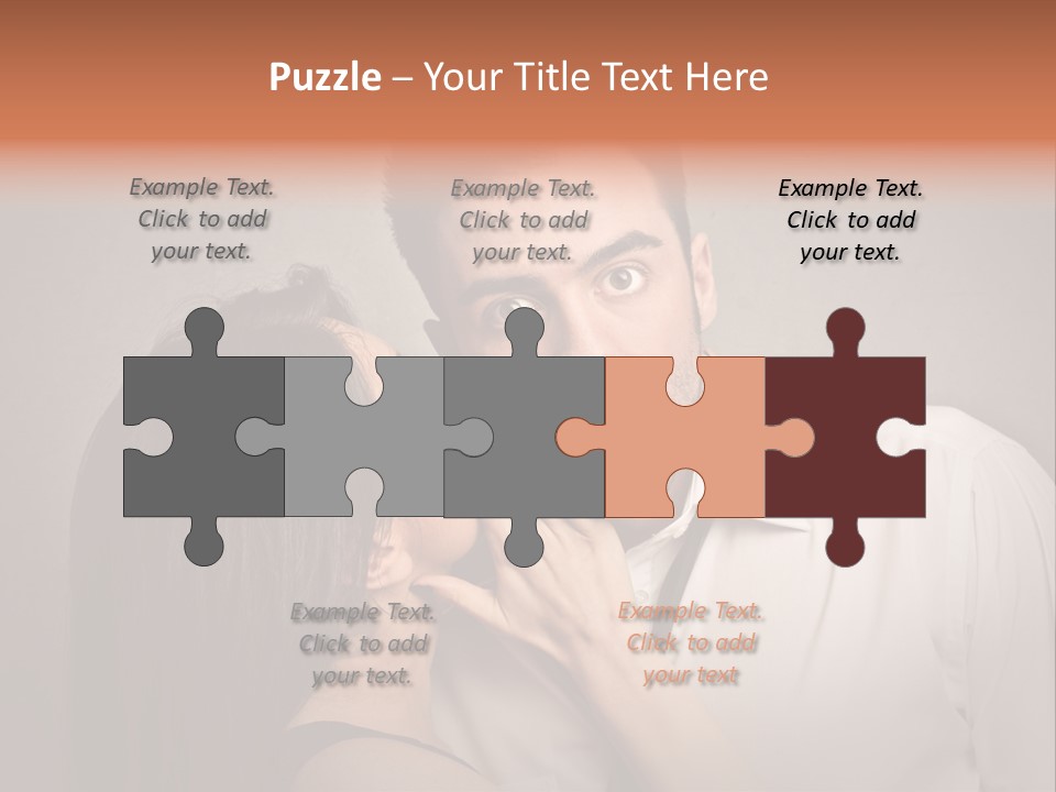 Boy Talk Listen PowerPoint Template