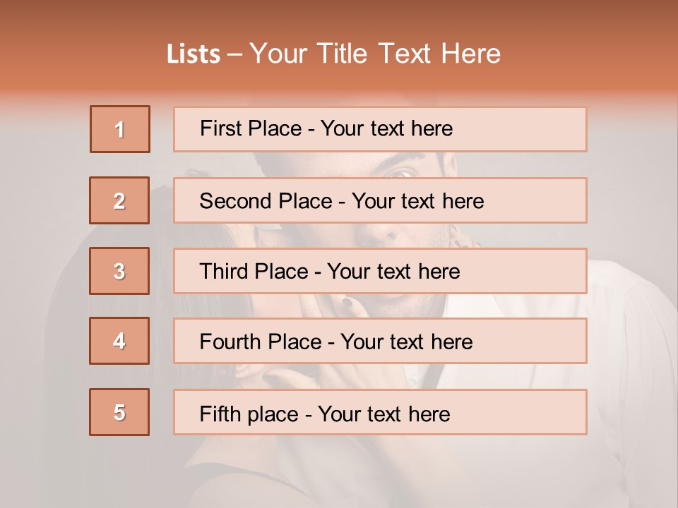 Boy Talk Listen PowerPoint Template