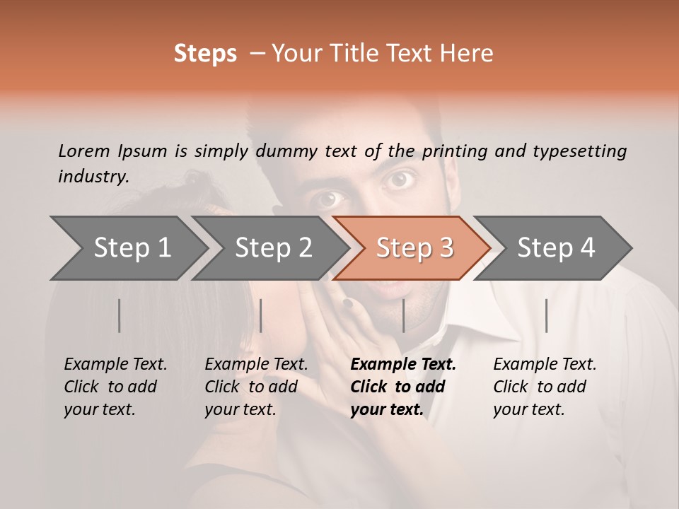Boy Talk Listen PowerPoint Template