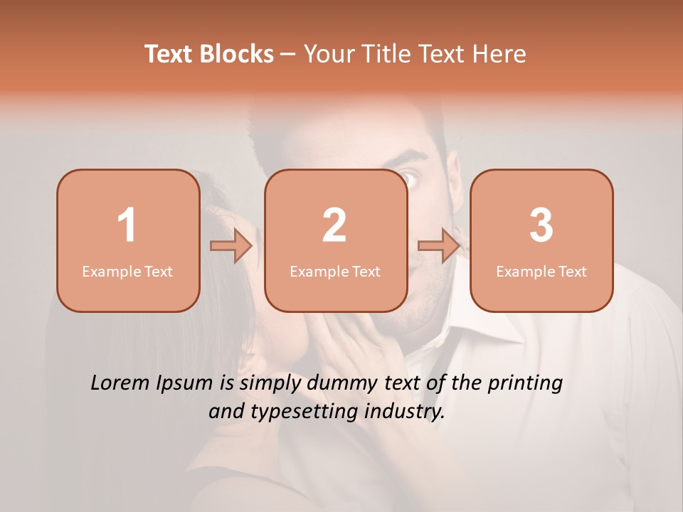 Boy Talk Listen PowerPoint Template