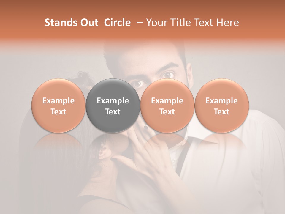 Boy Talk Listen PowerPoint Template