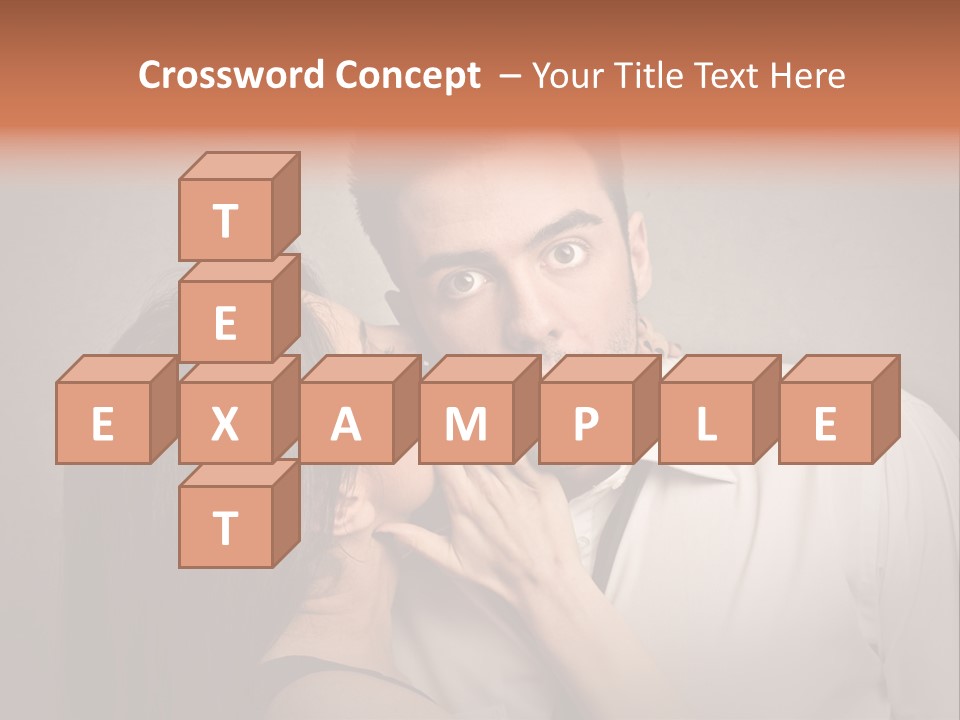 Boy Talk Listen PowerPoint Template