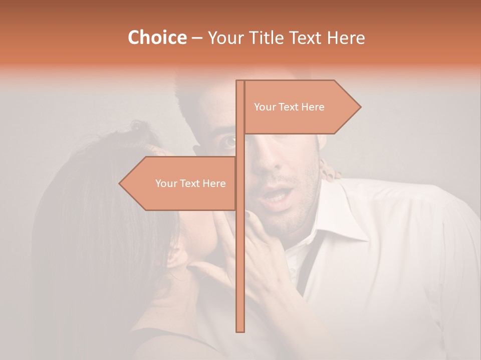 Boy Talk Listen PowerPoint Template