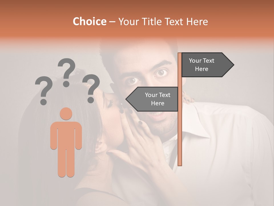 Boy Talk Listen PowerPoint Template