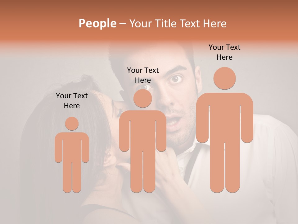 Boy Talk Listen PowerPoint Template