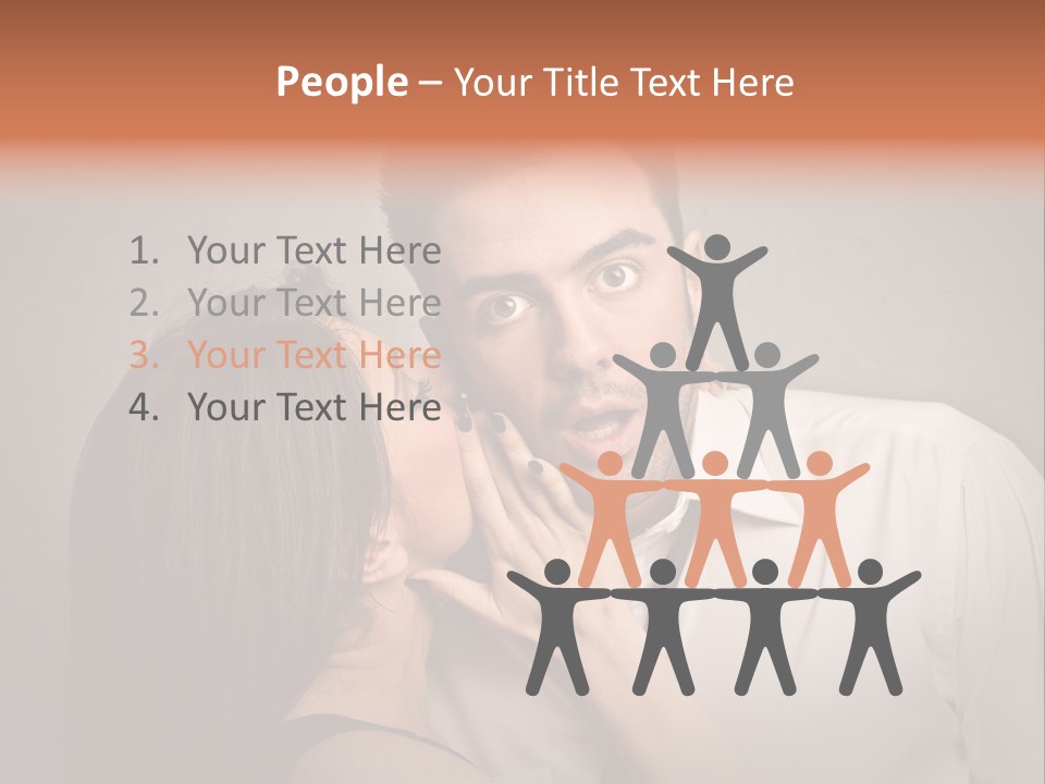 Boy Talk Listen PowerPoint Template