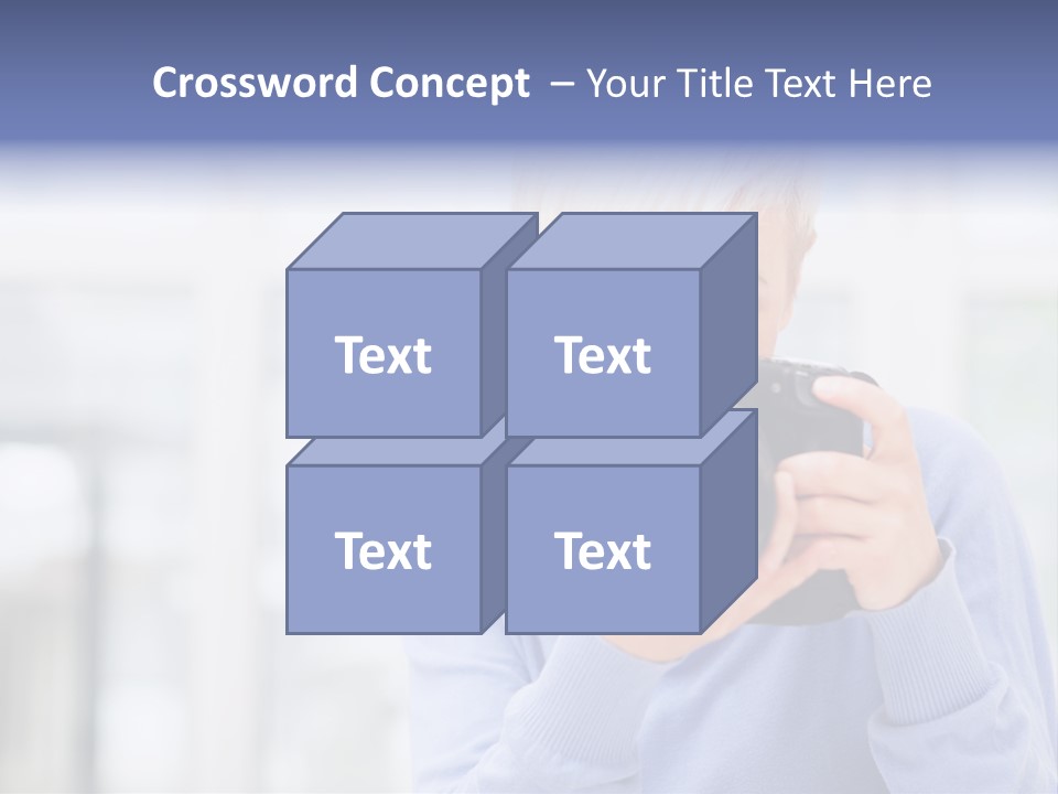 Indoors Focus Casual PowerPoint Template