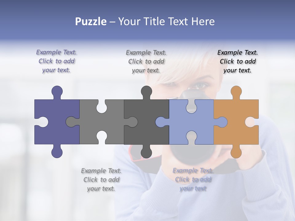 Indoors Focus Casual PowerPoint Template