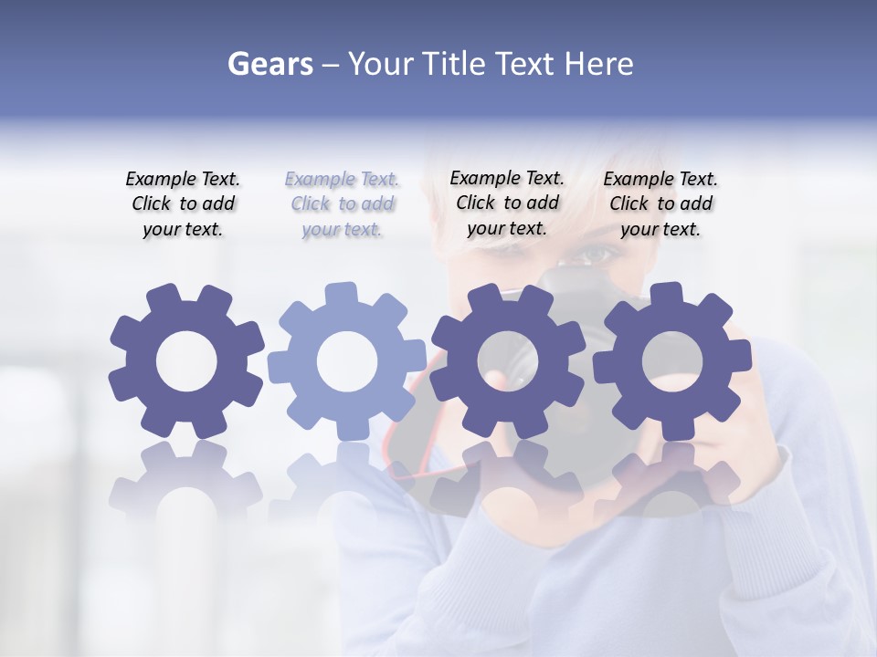 Indoors Focus Casual PowerPoint Template