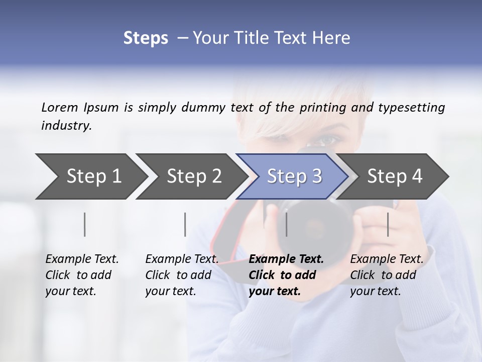 Indoors Focus Casual PowerPoint Template
