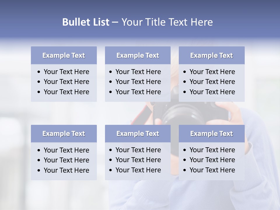Indoors Focus Casual PowerPoint Template