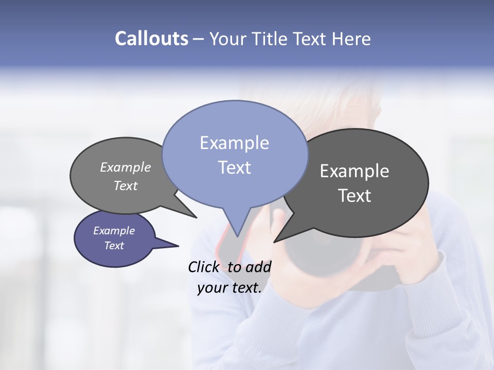 Indoors Focus Casual PowerPoint Template