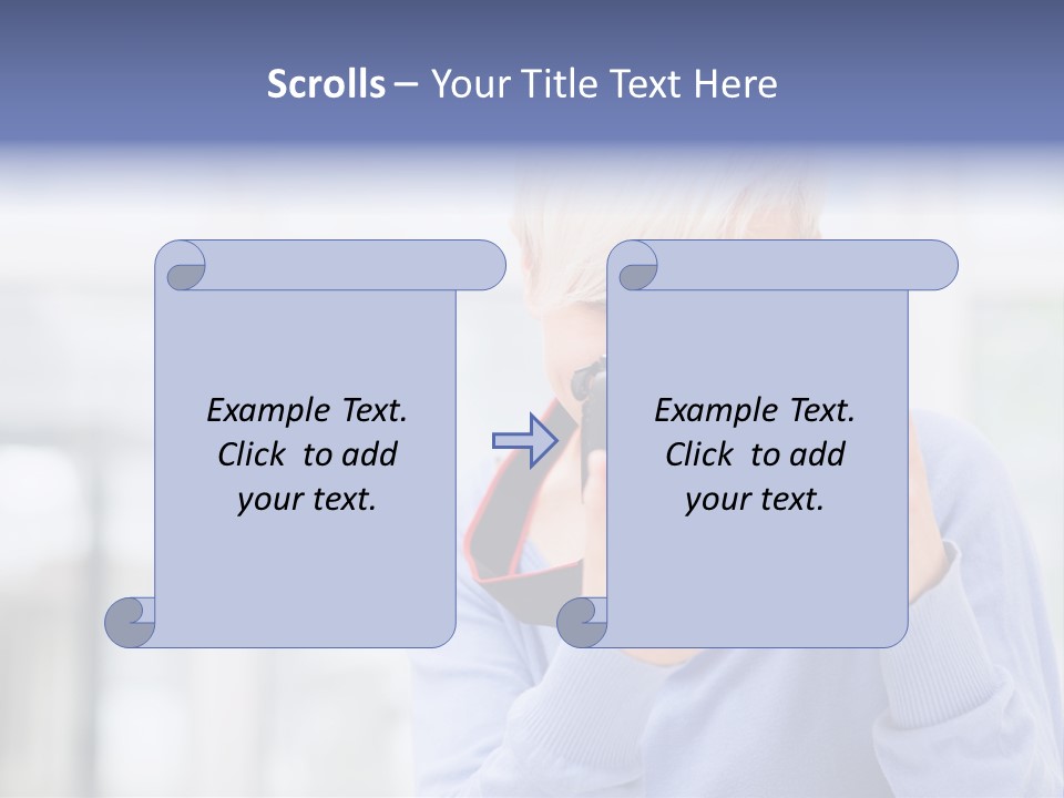 Indoors Focus Casual PowerPoint Template