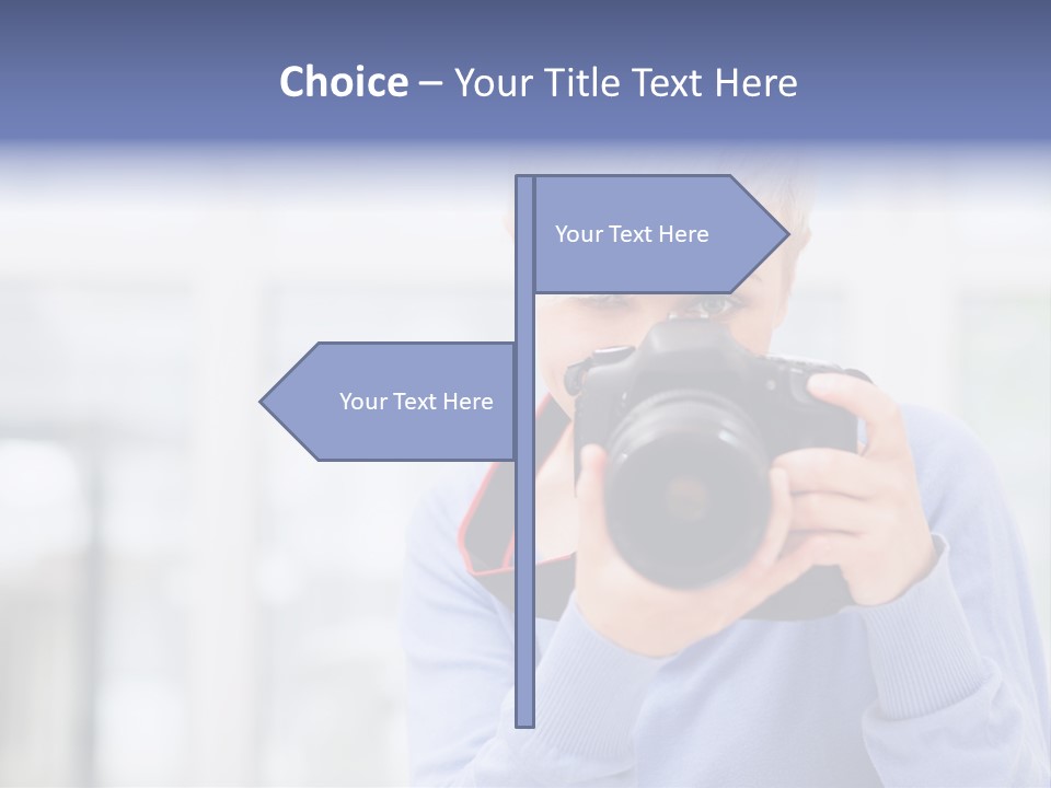 Indoors Focus Casual PowerPoint Template