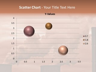 Energy Chimney Electricity PowerPoint Template