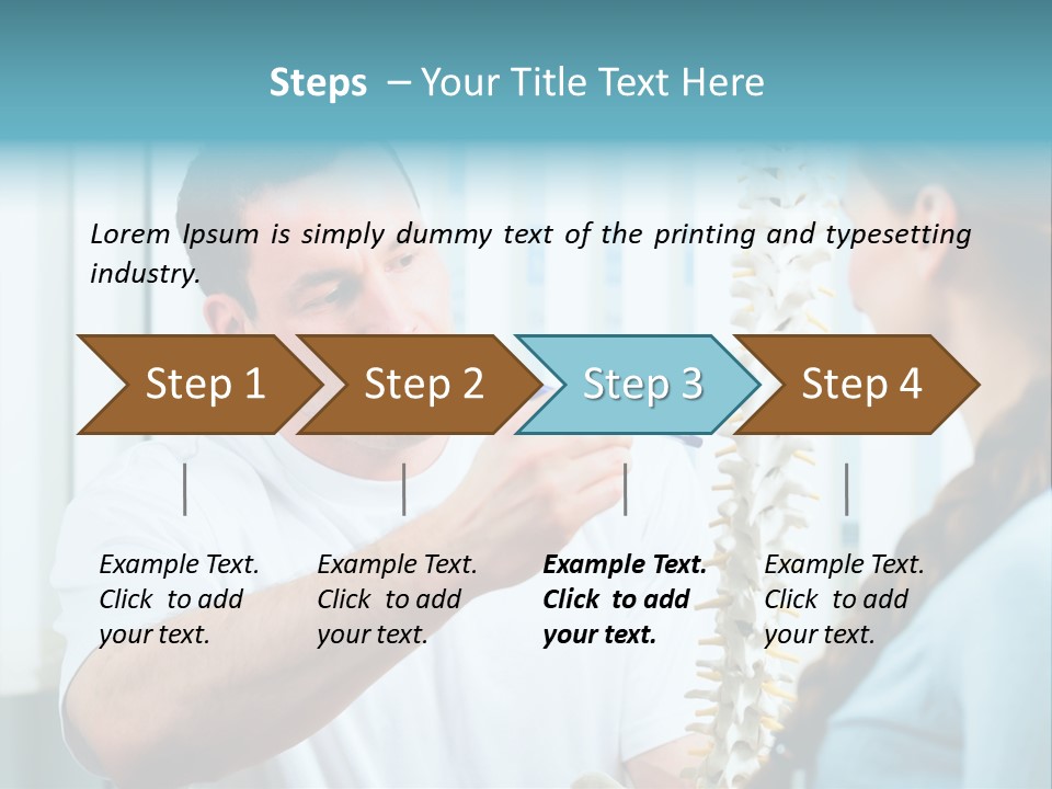 Physical Therapy Sports Medicine Specialist Hardening PowerPoint Template