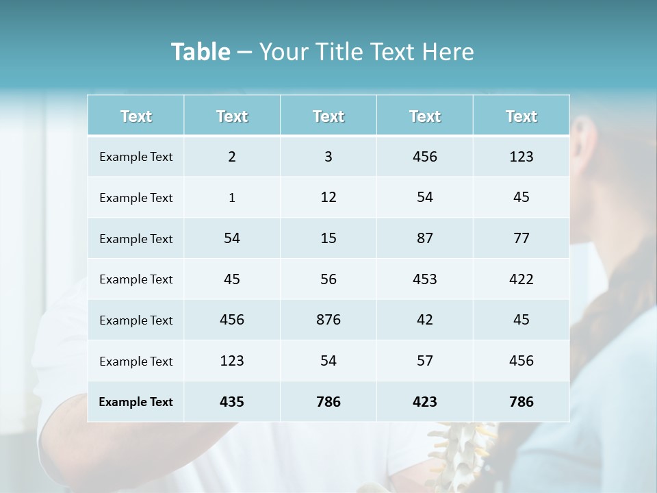 Physical Therapy Sports Medicine Specialist Hardening PowerPoint Template
