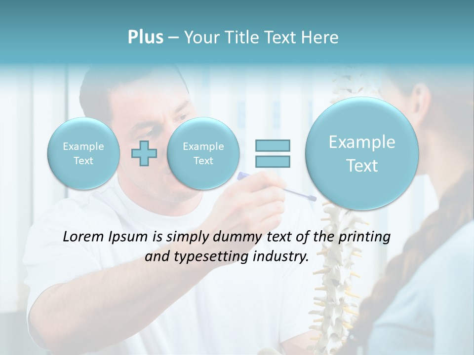 Physical Therapy Sports Medicine Specialist Hardening PowerPoint Template