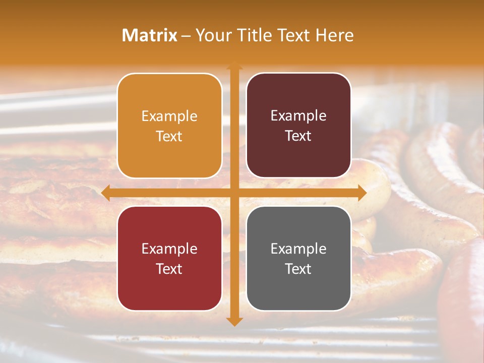 Grillen Meat Picnic PowerPoint Template