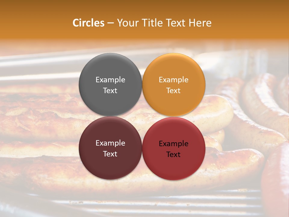 Grillen Meat Picnic PowerPoint Template