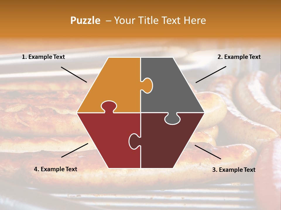 Grillen Meat Picnic PowerPoint Template