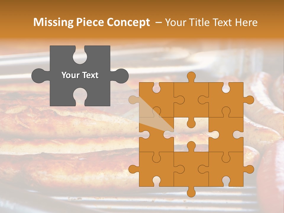 Grillen Meat Picnic PowerPoint Template