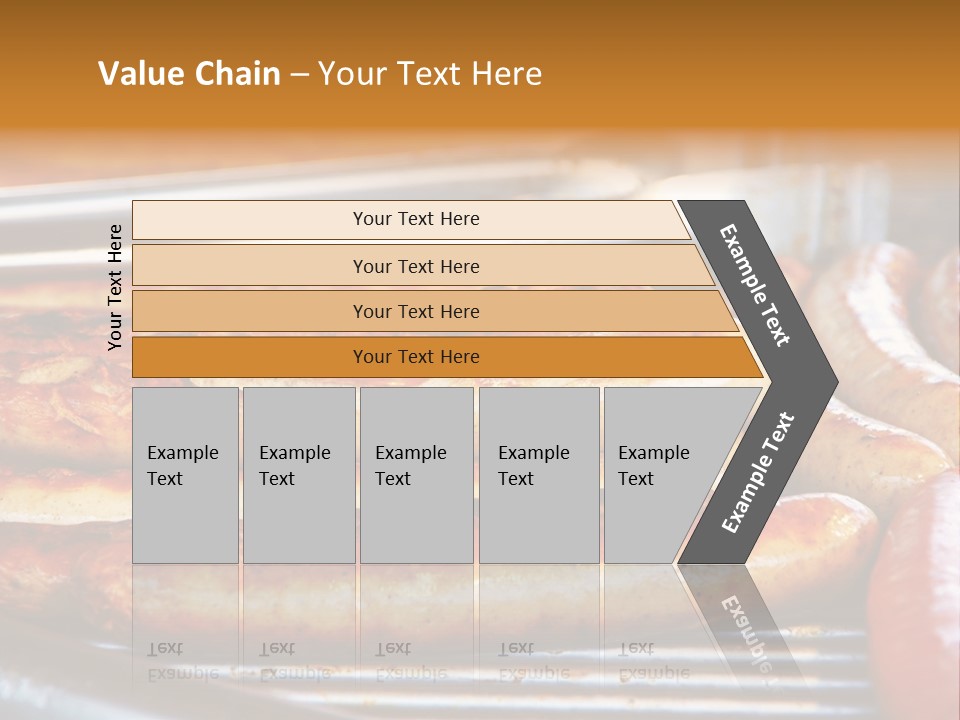 Grillen Meat Picnic PowerPoint Template