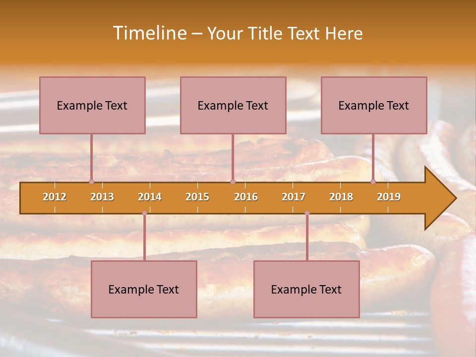 Grillen Meat Picnic PowerPoint Template
